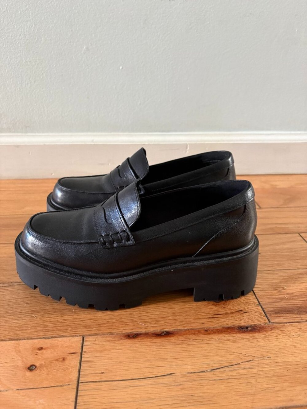 ALDO Cadaycia Black Platform Loafer